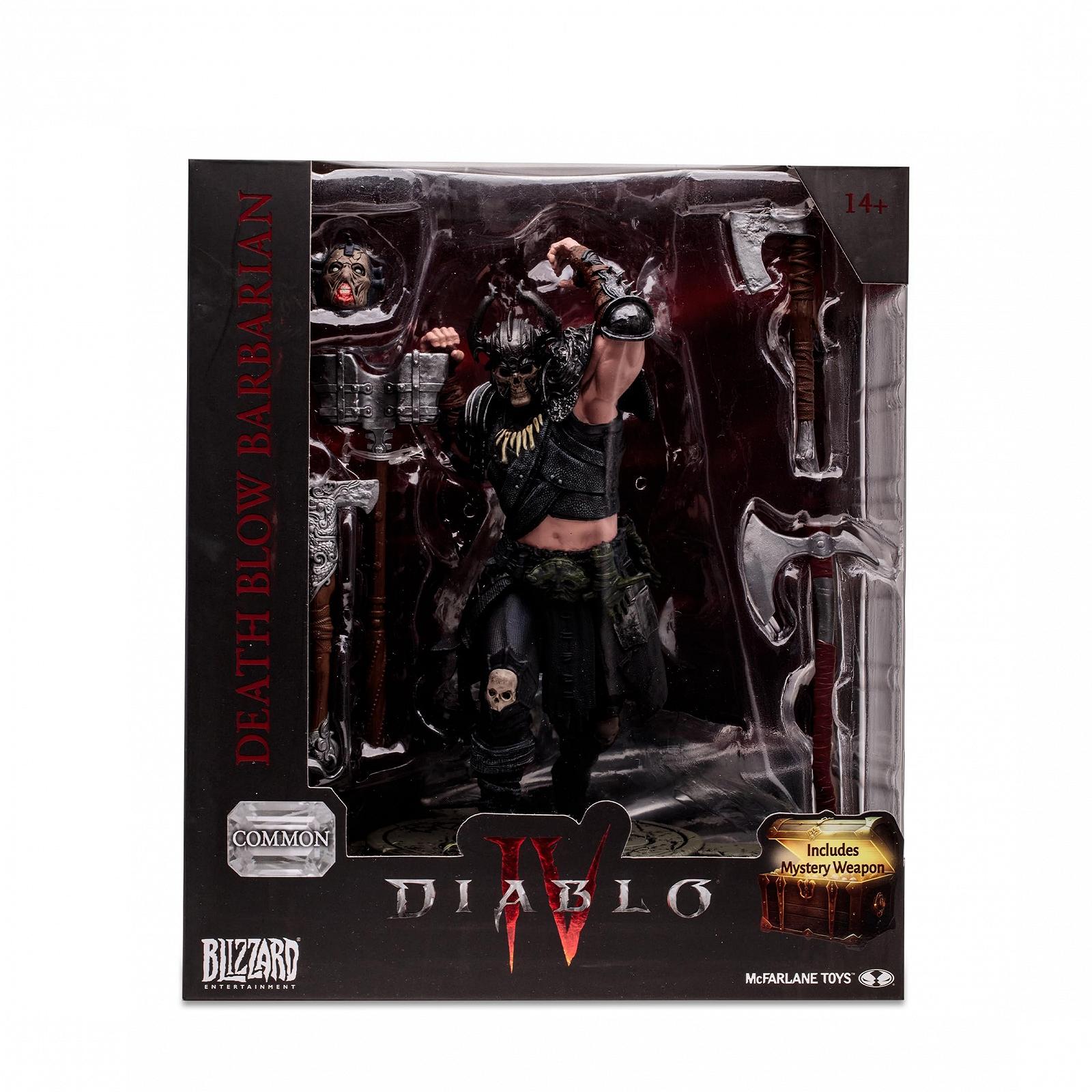 Фігурка McFarlane Diablo IV Варвар 15 см з аксесуарами і секретною іграшковою зброєю, фото №1
