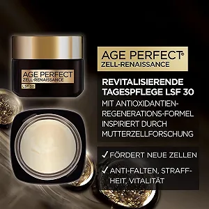 Денний крем L'Oréal Paris Age Perfect Cell Renaissance SPF 30 для сяйва шкіри 50 мл synthetic.ua - Фото 1