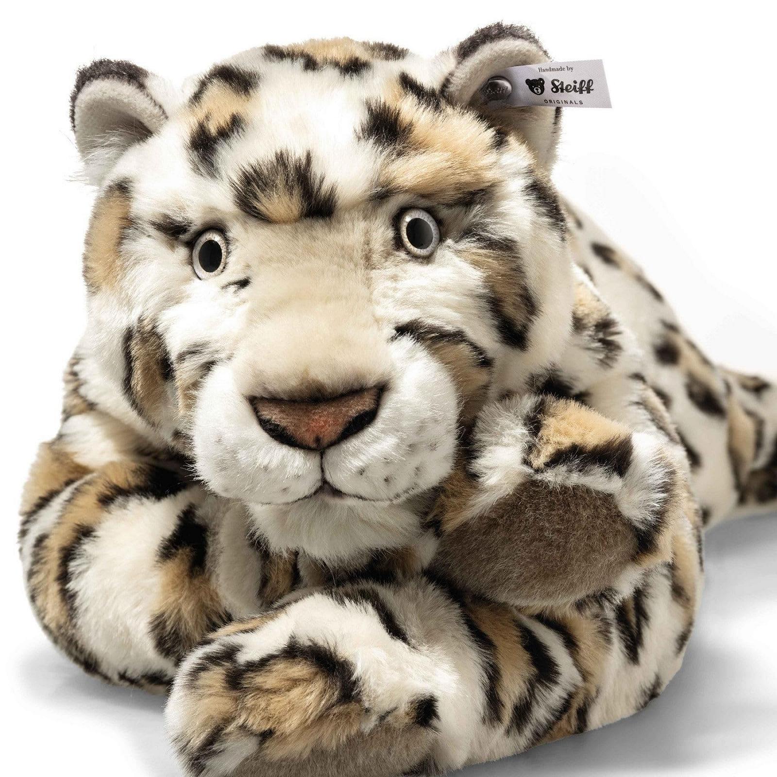 Мягкая игрушка Steiff Parddy Snow Leopard 55 см Кремовая пятнистая, фото №4 Мягкая игрушка Steiff Parddy Snow Leopard 55 см Кремовая пятнистая, фото №4