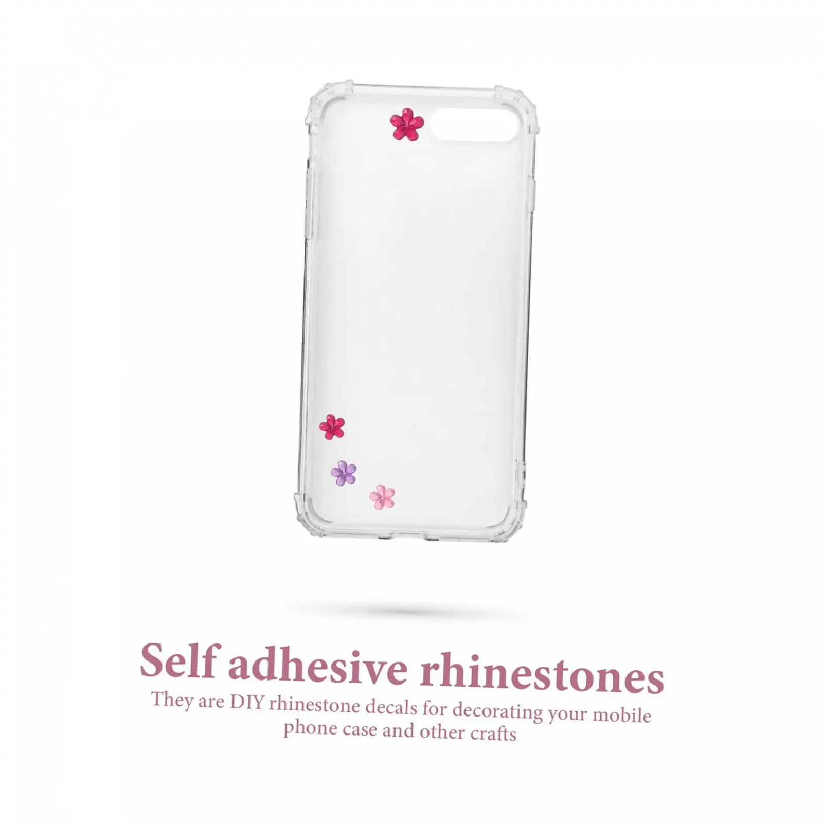 Наклейки Самоклеючі Lurrose 12 аркушів Різні форми Серця Квадрати Квіти Круги, фото №8