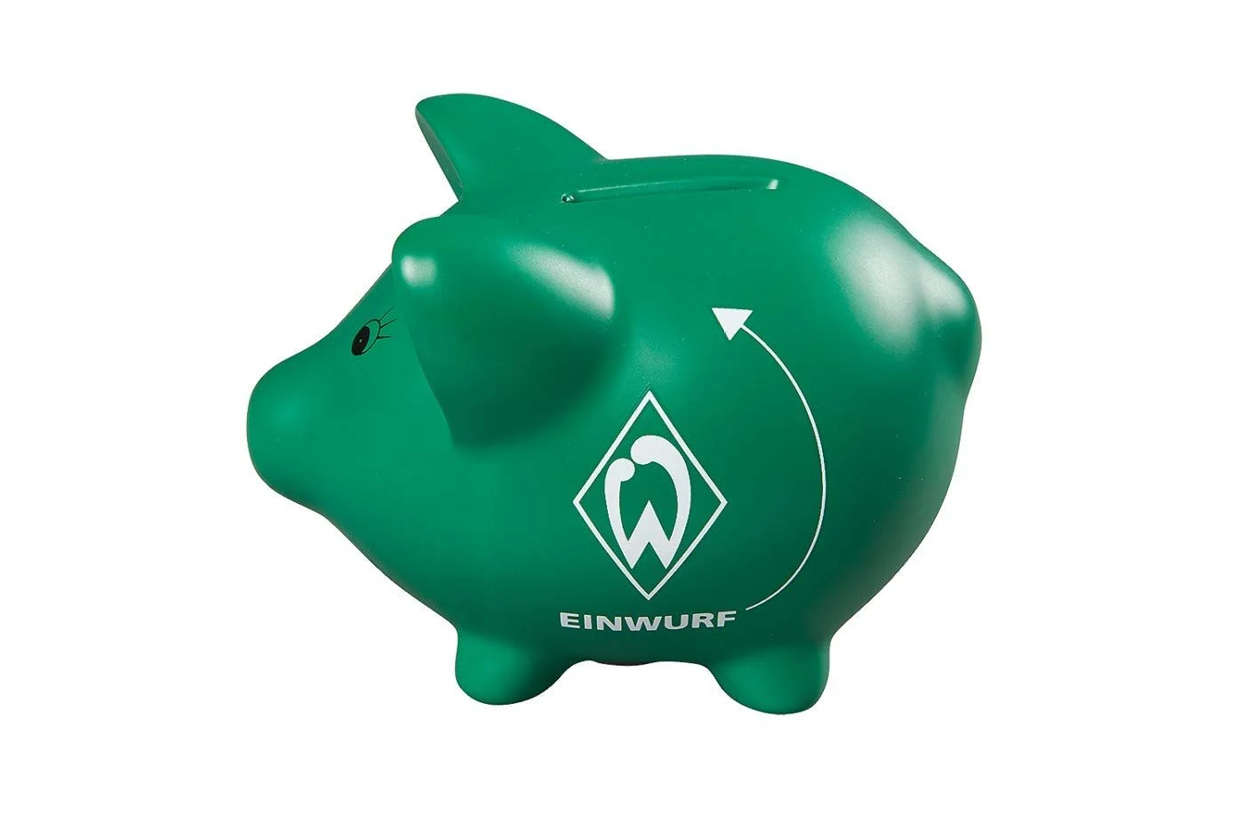 Скарбничка-свиня SV Werder Bremen Slot керамічна, фото №2