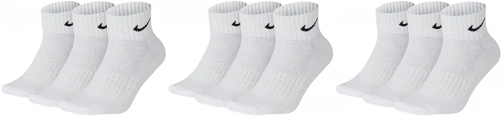 Шкарпетки Nike SX7667 (9 пар) Білі, фото №1