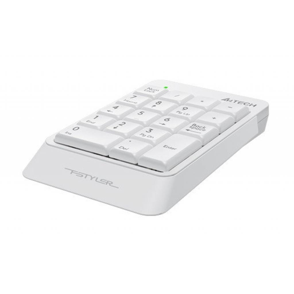 Клавіатура A4Tech K13P Fstyler Numeric Keypad White FK13P, фото №3