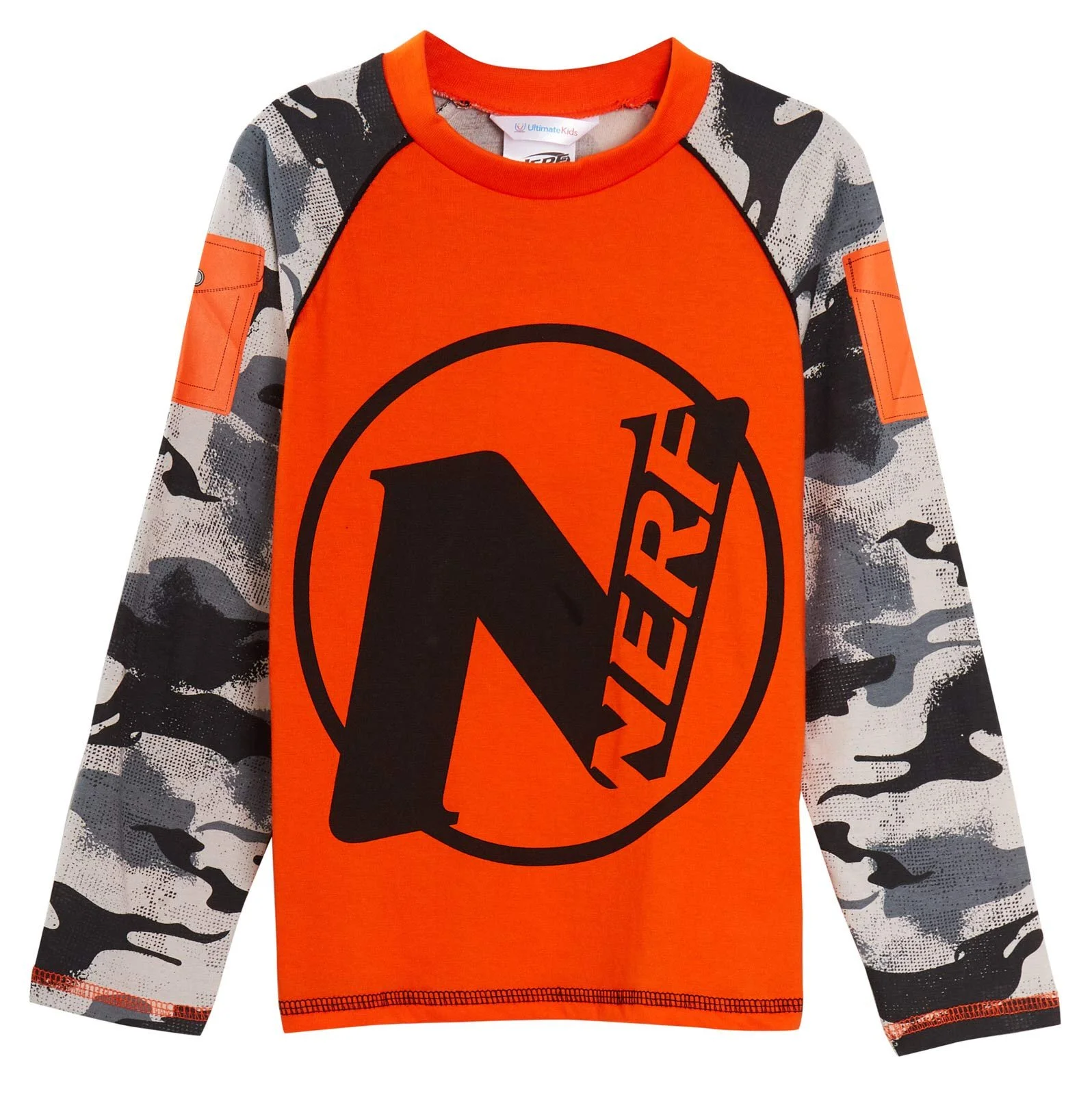 Піжамний набір Nerf для хлопчиків, повна довжина, камуфляж, фото №3 Піжамний набір Nerf для хлопчиків, повна довжина, камуфляж, фото №3