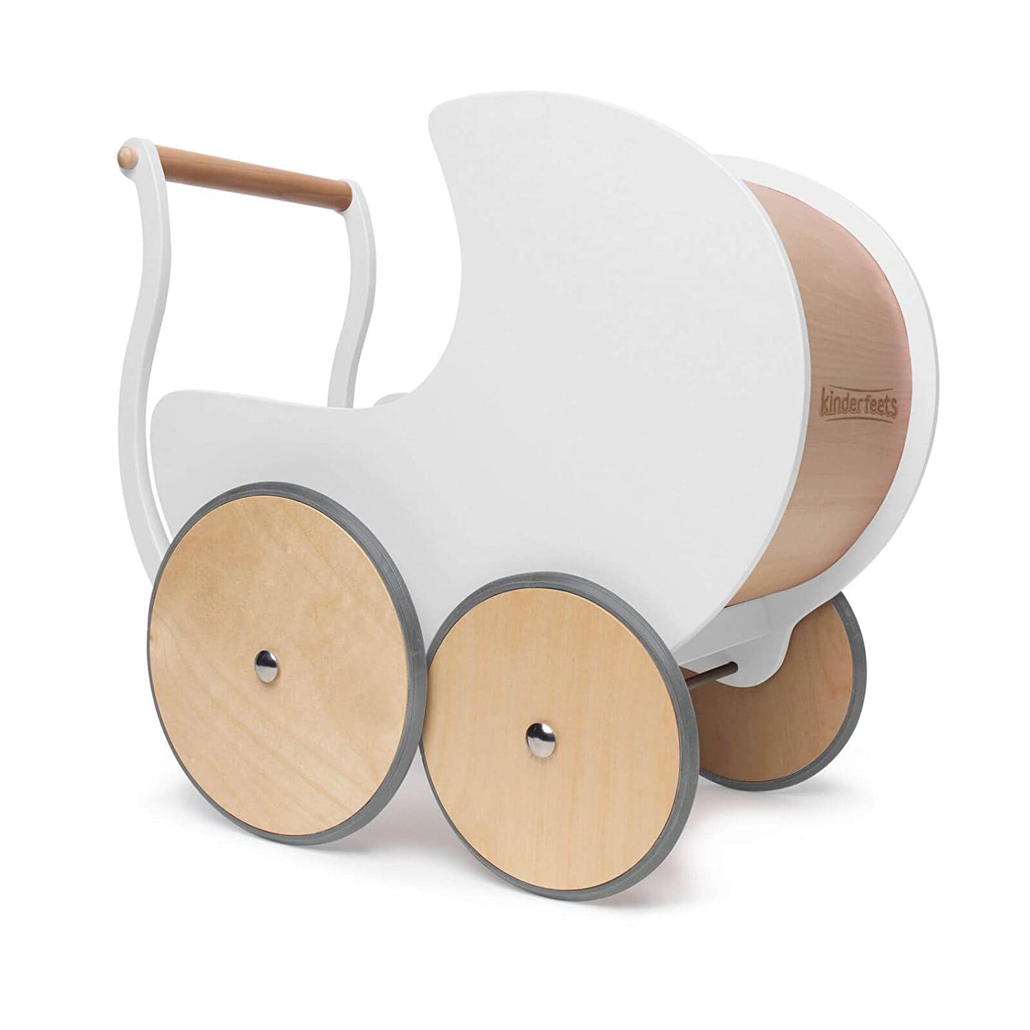 Коляска Kinderfeets Doll's Pram White, фото №3