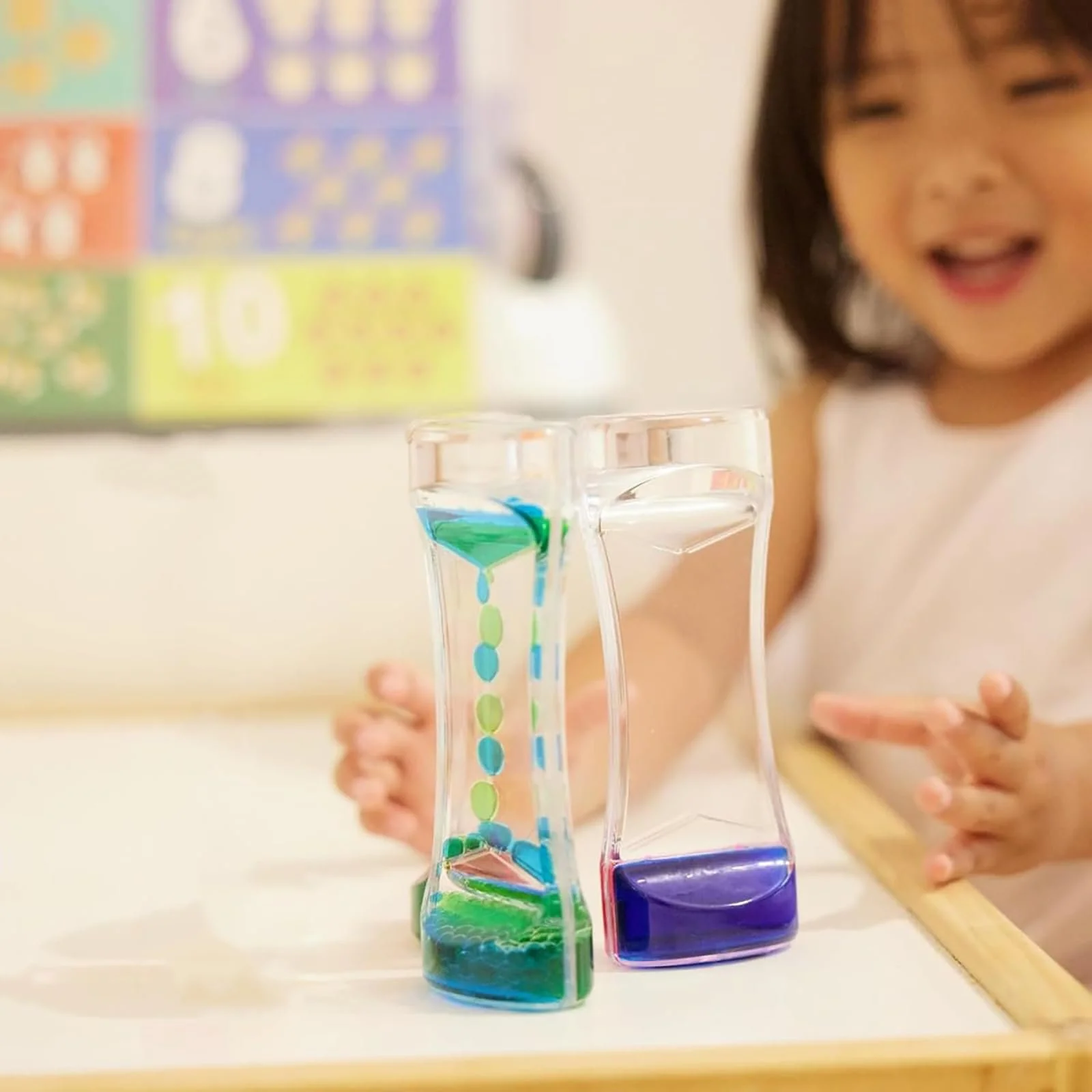 Рідкий пісочний годинник Liquid Motion Timer Набір 2 шт. 13.5 см, фото №5 Рідкий пісочний годинник Liquid Motion Timer Набір 2 шт. 13.5 см, фото №5