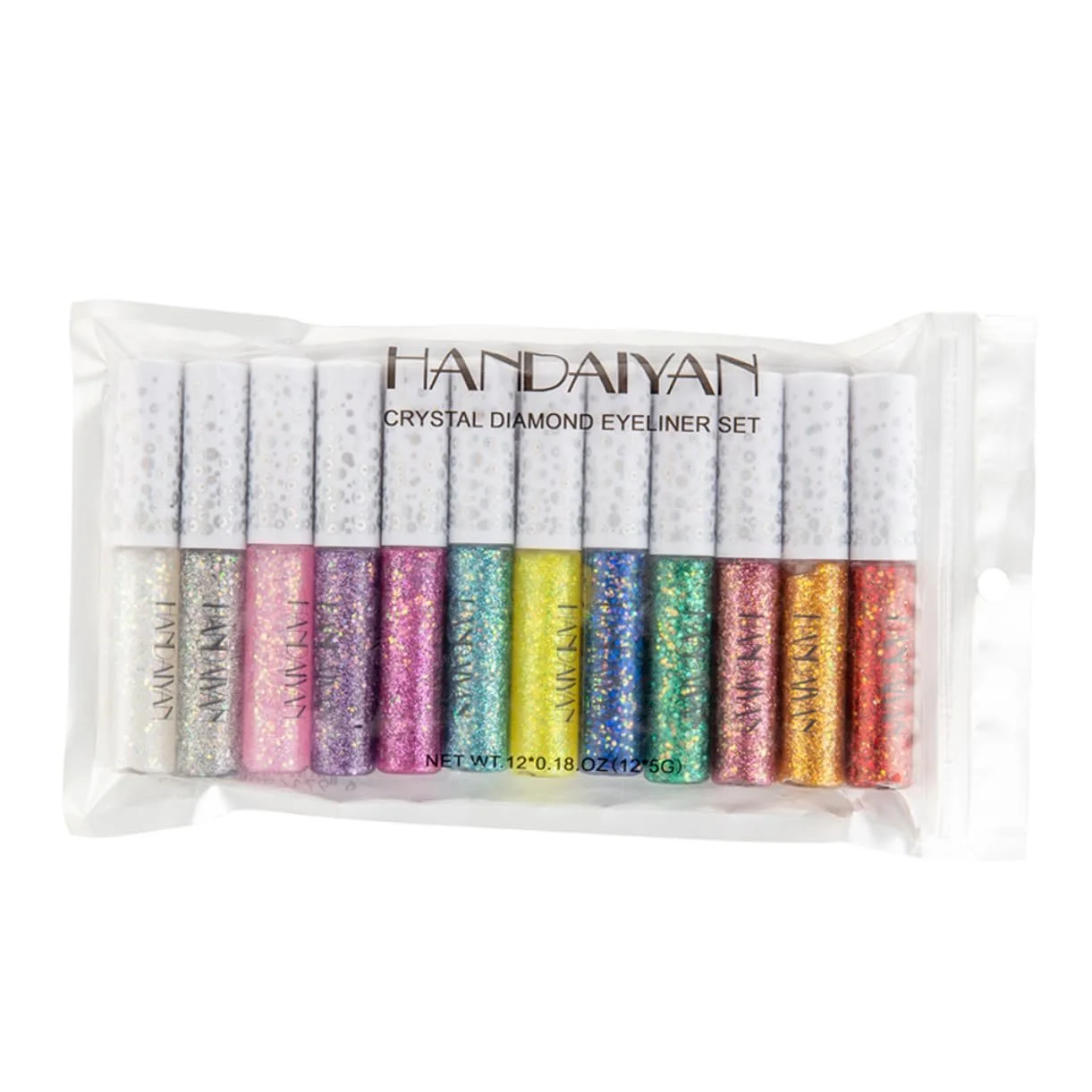 Підводка для очей MUSISALY 12 x Різнокольорові блискітки, фото №1 Підводка для очей MUSISALY 12 x Різнокольорові блискітки, фото №1