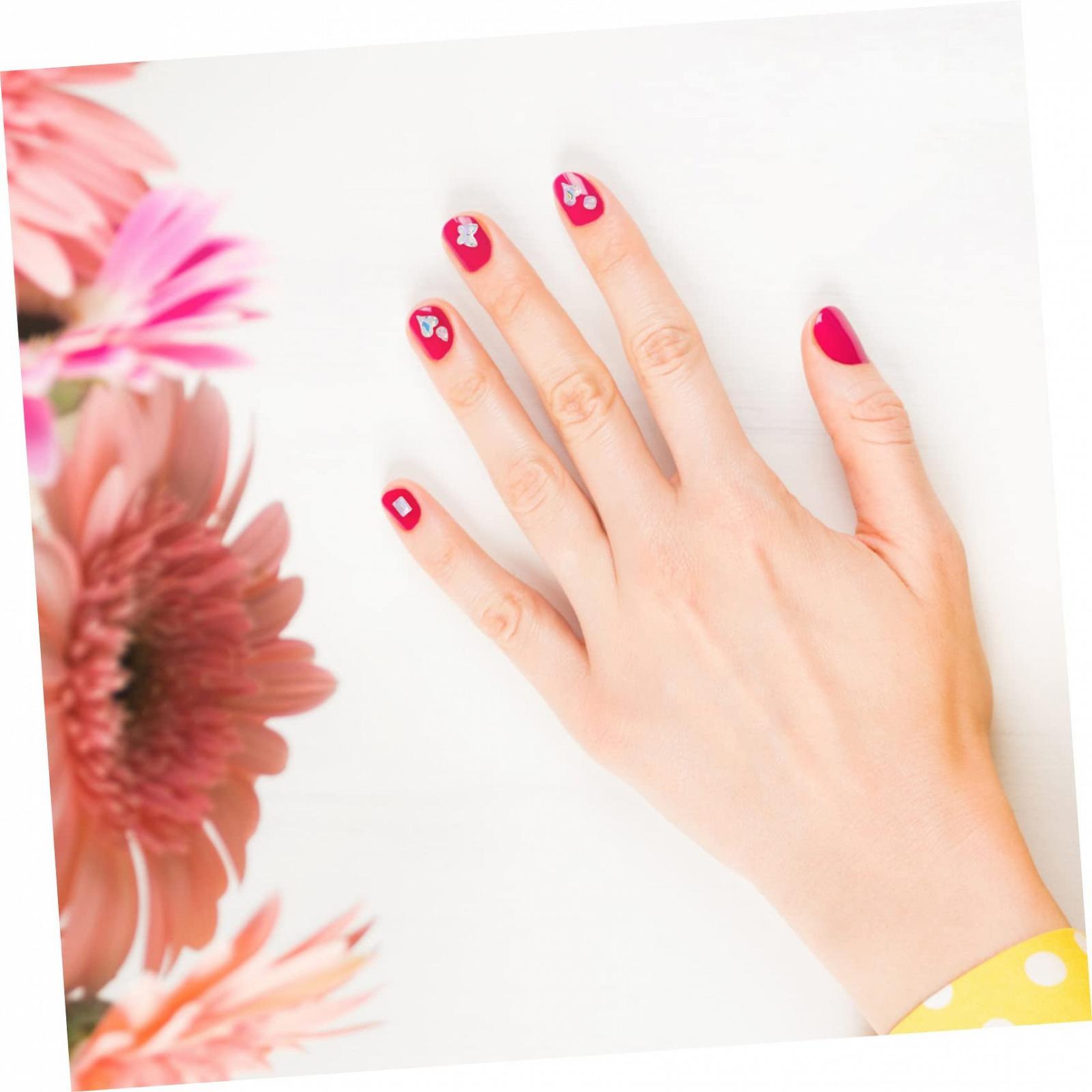 Украшение Стразы 120 шт. для маникюра своими руками, украшения для маникюра, уникальные аксессуары для ногтей, фигурные украшения, фото №5