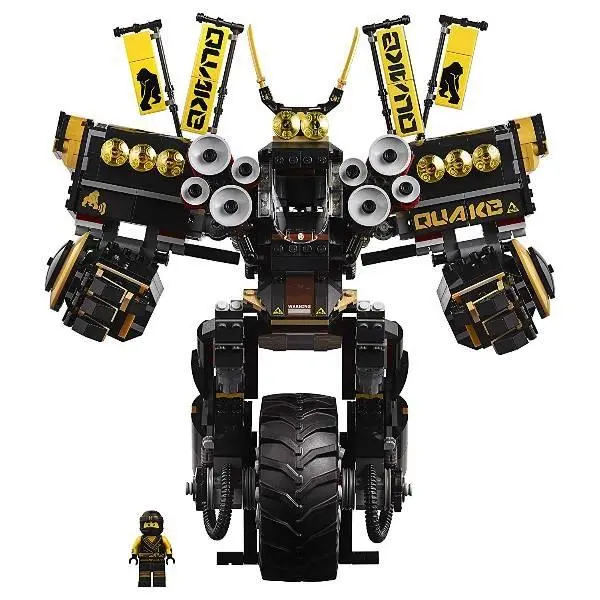 Lego Ninjago Робот Коула Землетрясение 70632 Movie Quake Mech, фото №6