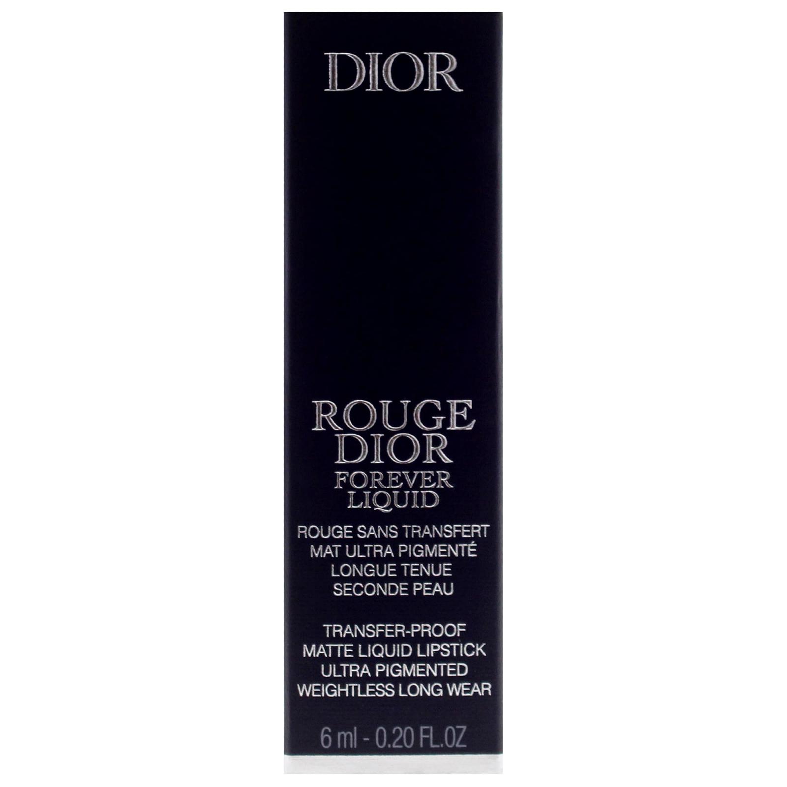 DIOR Rouge Dior Forever жидкая помада No. 720 Forever Icone, 6 мл, фото №7