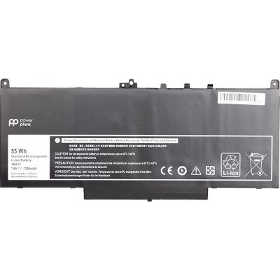 Аккумулятор PowerPlant для ноутбука Dell Latitude E7270 J60J5 7.6V 7200mAh NB441143 42239, фото №1