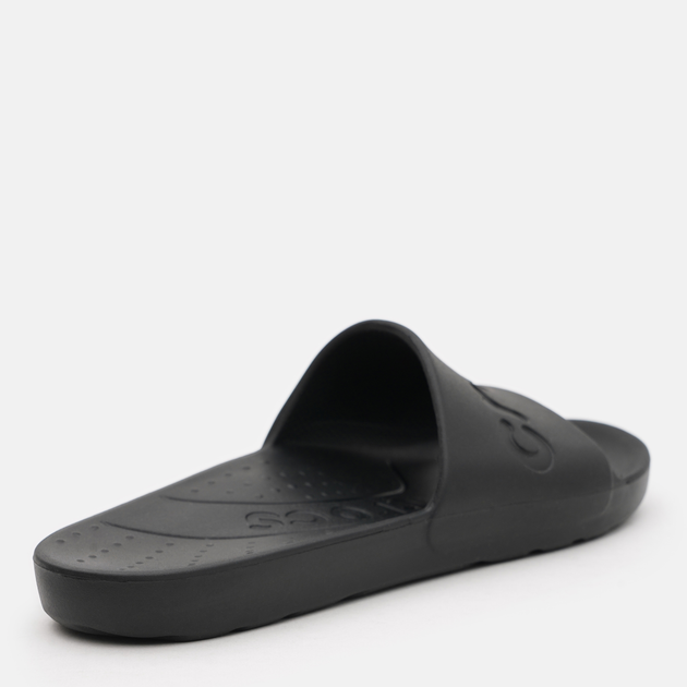 Шльопанці UNI Crocs Slide Whi 210088-001-Black CROCS M10/W12 Чорний 43, фото №4