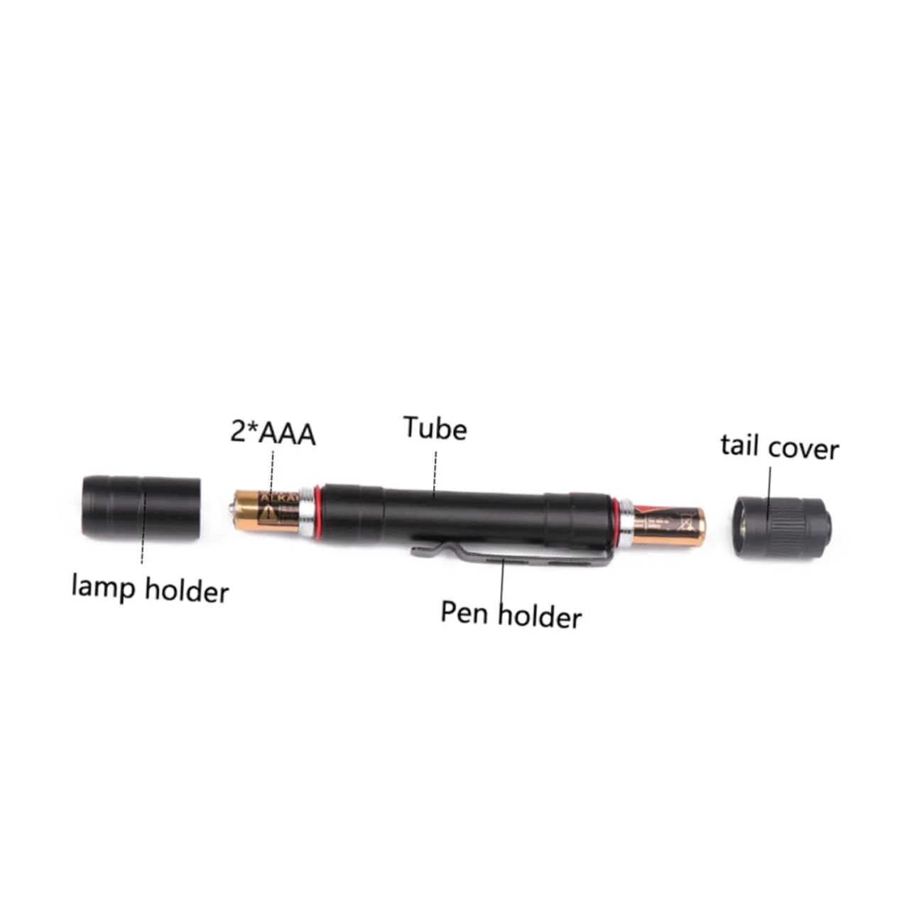 Фонарик UKCOCO Компактный Мини LED Ручка, фото №2