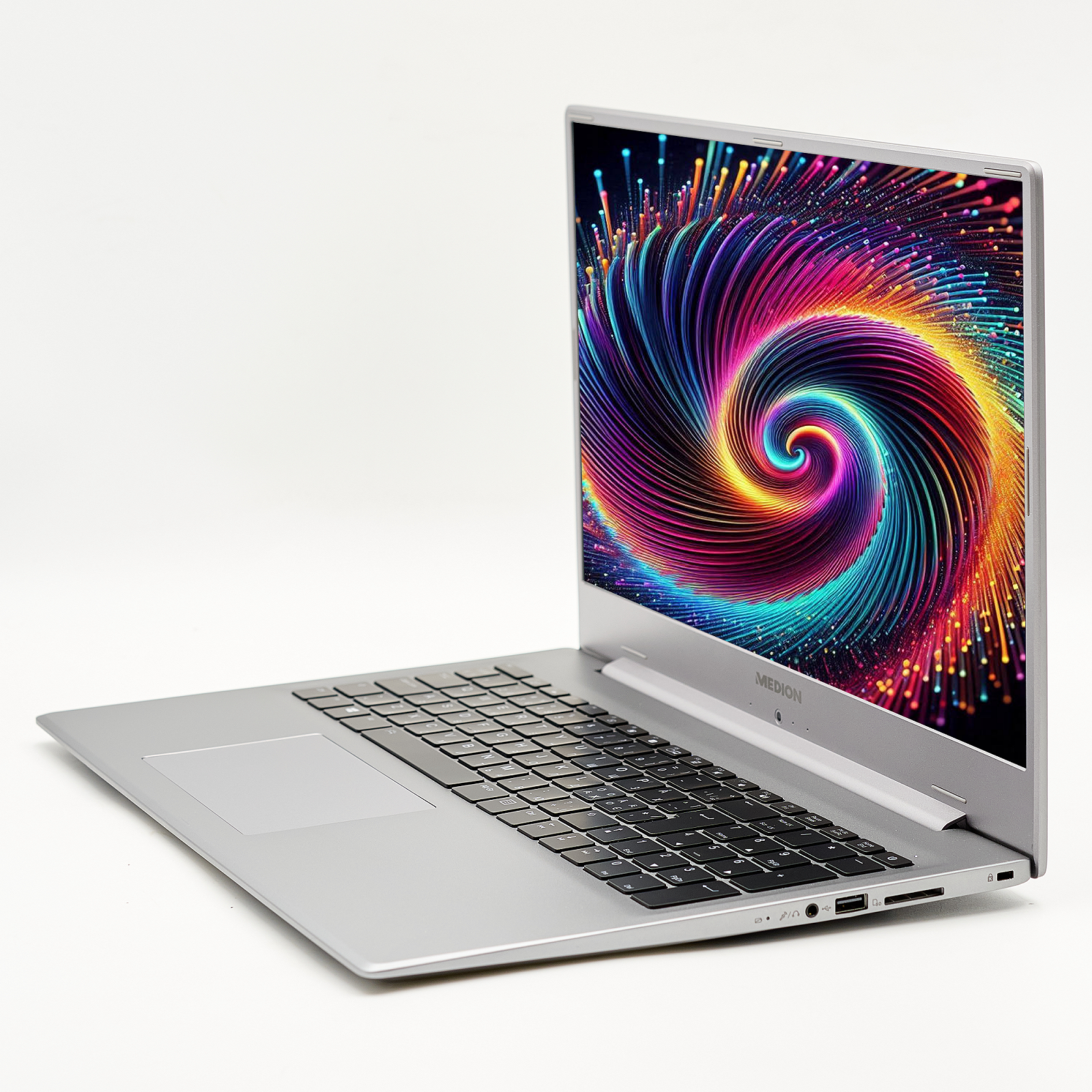 Ноутбук 17,3" Medion (Lenovo Group) Akoya S17413 | Intel Core i5-1235U | IPS (1920x1080) FullHD | RAM 16 ГБ | SSD 512 ГБ | Intel UHD Graphics | Метал | підсвітка | Win11 (4892), фото №4