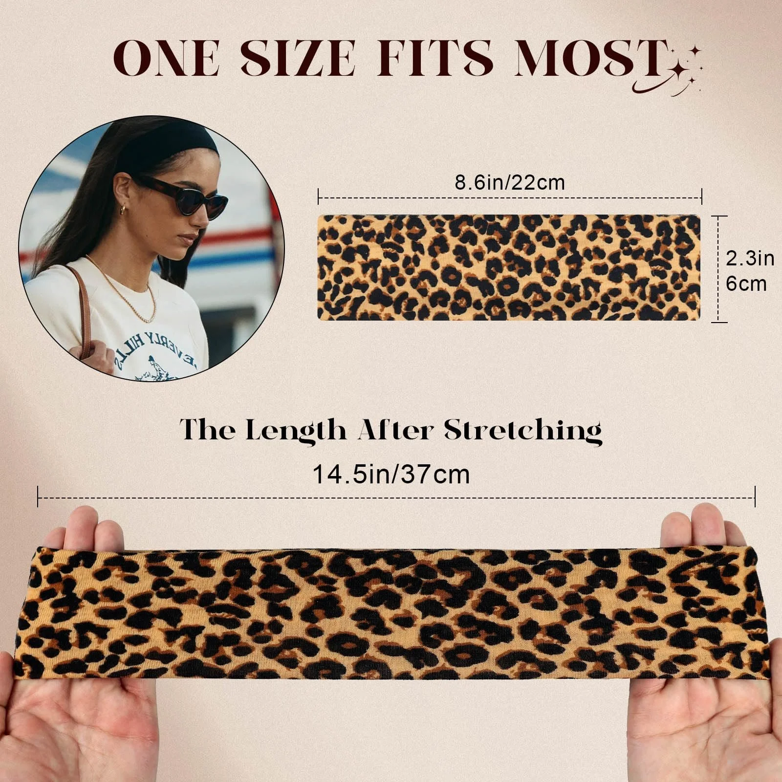 Спортивна пов'язка на голову Жіноча Тонка, фото №6