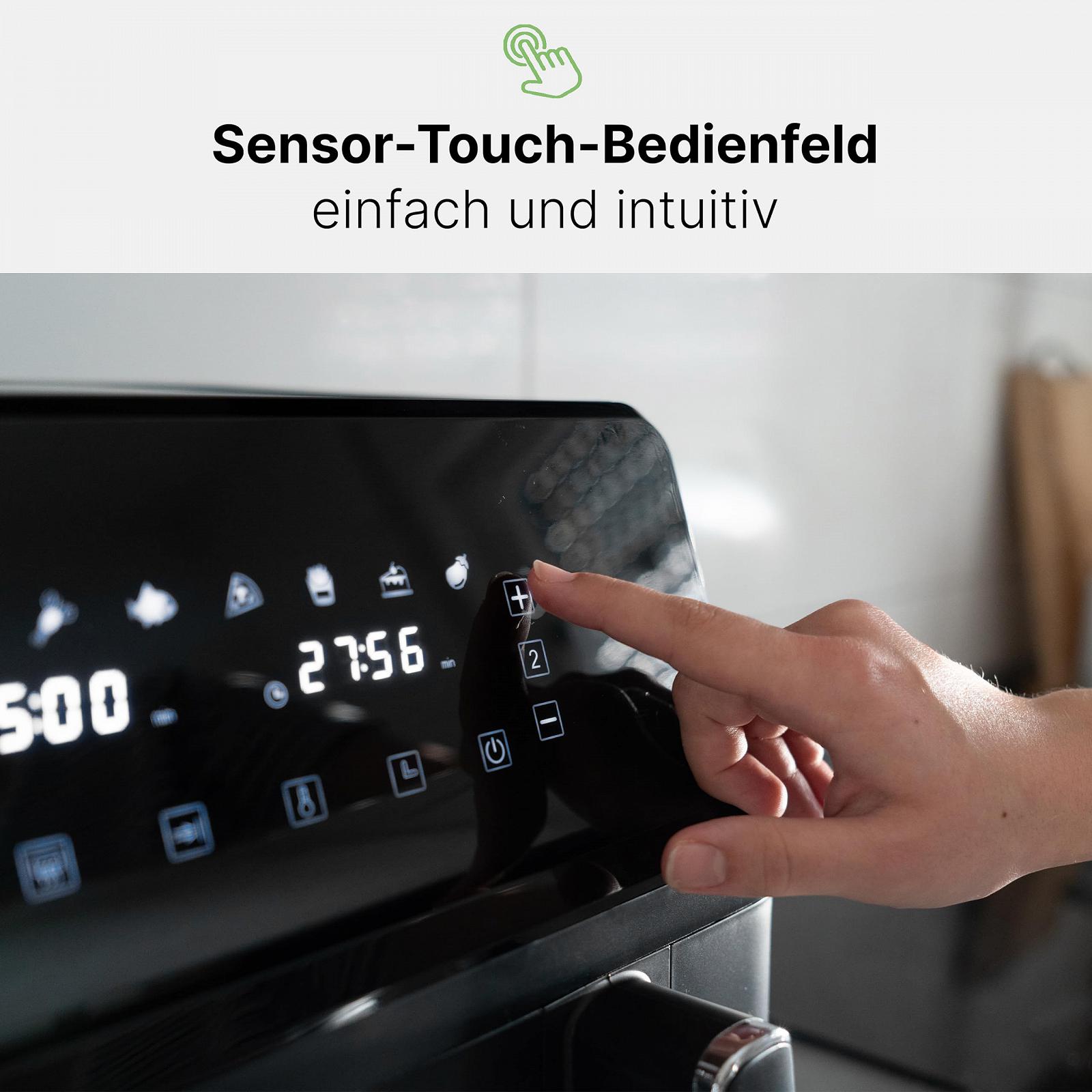 Фритюрница Clatronic FR 3804 H без жира 8 литров сенсорная, фото №5