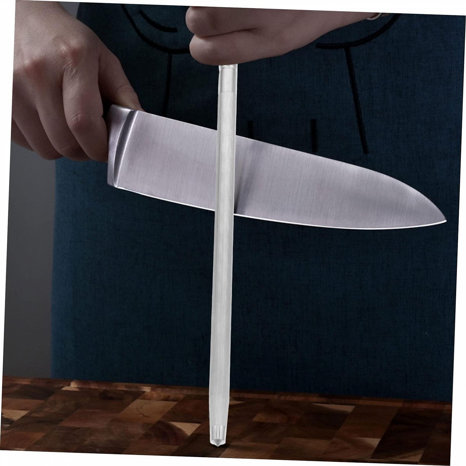 Мусат LIFKOME сталевий з ергономічною ручкою та великою шліфувальною поверхнею, фото №6