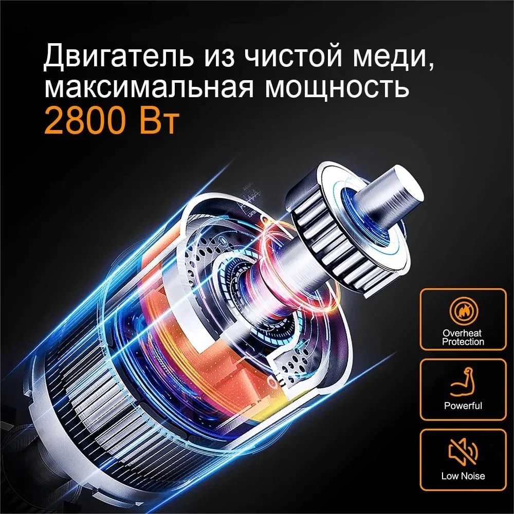 М'ясорубка електрична Professional 3 в 1 2800 Вт 3 решітки насадки для ковбас та куббе Чорна, фото №3 М'ясорубка електрична Professional 3 в 1 2800 Вт 3 решітки насадки для ковбас та куббе Чорна, фото №3