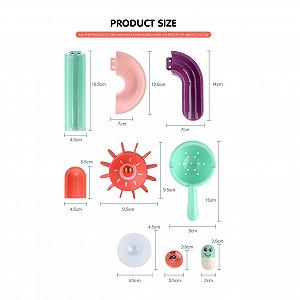 Іграшка для ванни EMUKOEP Водна гірка synthetic.ua - Фото 1