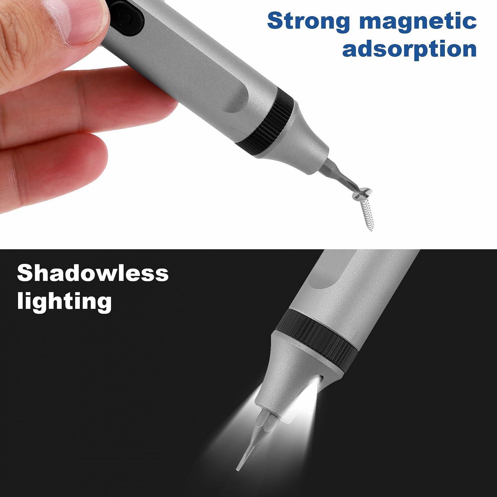 Електричний викрутковий набір JKOKPMG Mini Precision Magnetic 50 в 1, фото №4