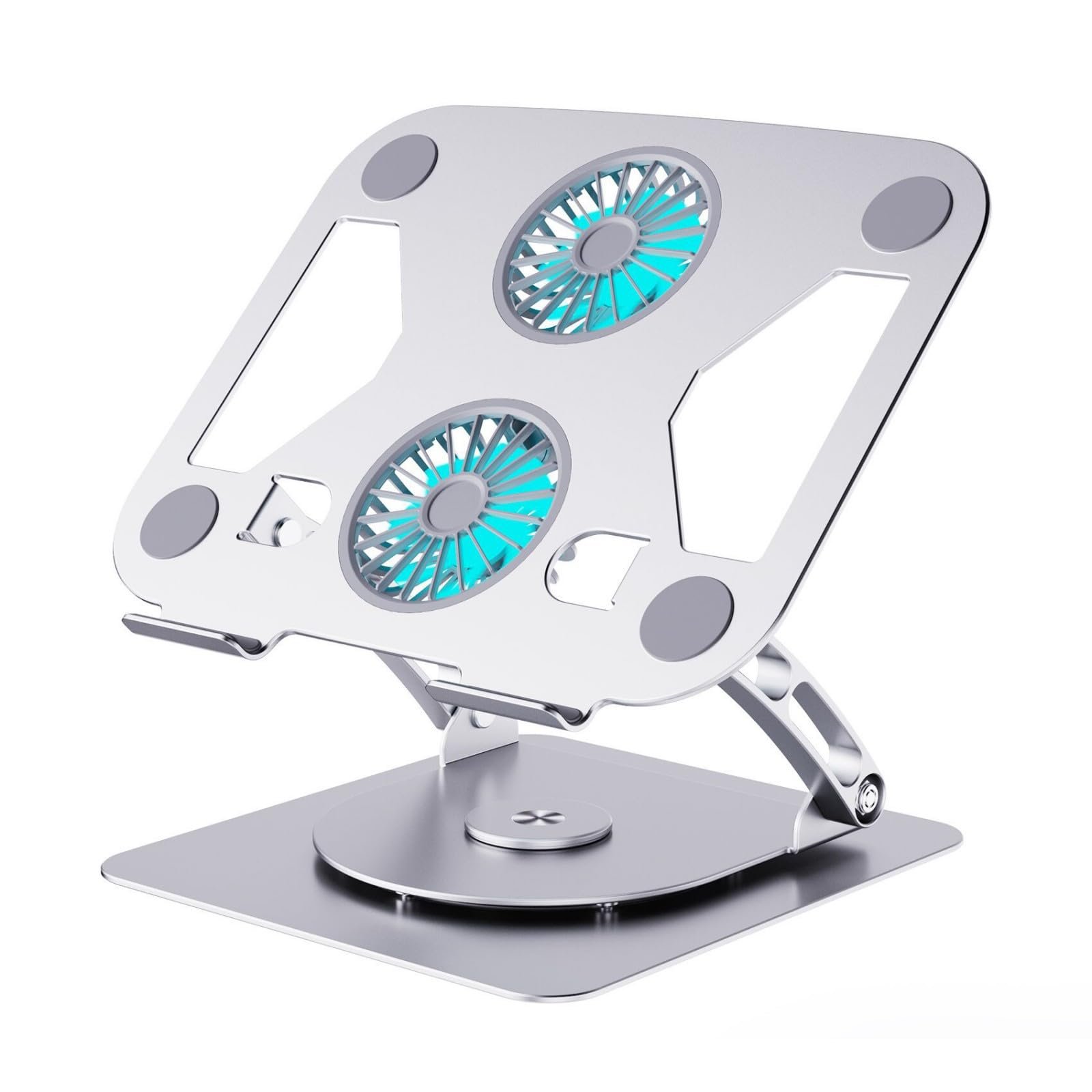 Регулируемая Подставка для Ноутбука с Разными Углами Наклона Углеродистая Сталь Регулировка Держатель для Прочности и Стабильности в Любых Условиях Складная Подставка для Ноутбука, фото №7