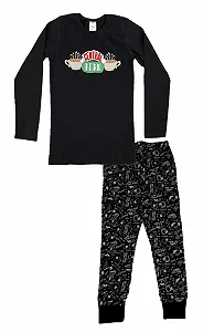 Пижама FRIENDS Для девочек 12-14 лет, Лого Central Perk - Фото 1