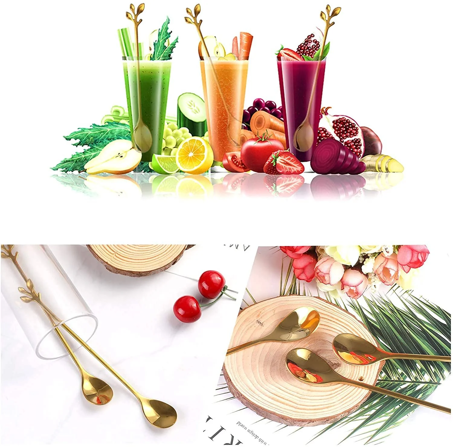 Ложка для морозива Nothers, набір з 6 штук, 18.8 см, з довгою ручкою, фото №5 Ложка для морозива Nothers, набір з 6 штук, 18.8 см, з довгою ручкою, фото №5