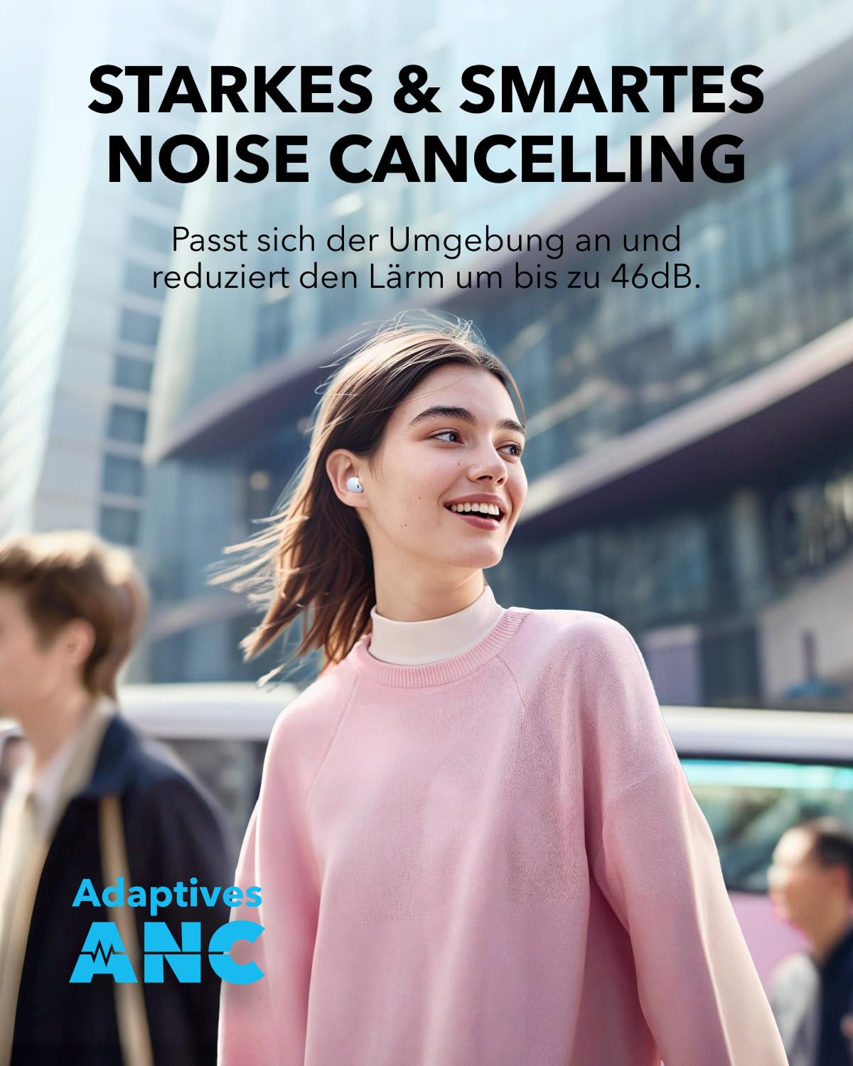 Беспроводные Наушники soundcore Anker A30i Умное Шумоподавление Легкая Помада Чистый звук Bluetooth 5.4, фото №3