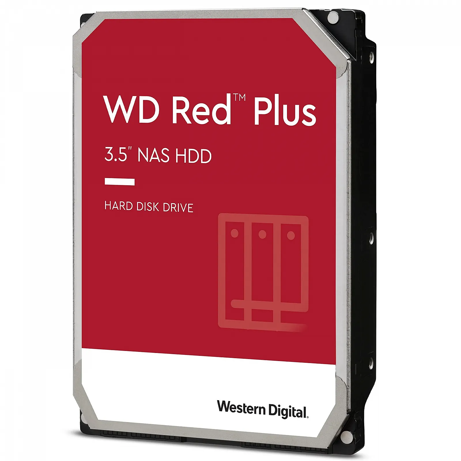Внутренний жесткий диск WD Red Plus 6 ТБ 3.5" 5640 rpm 128 МБ Red, фото №4