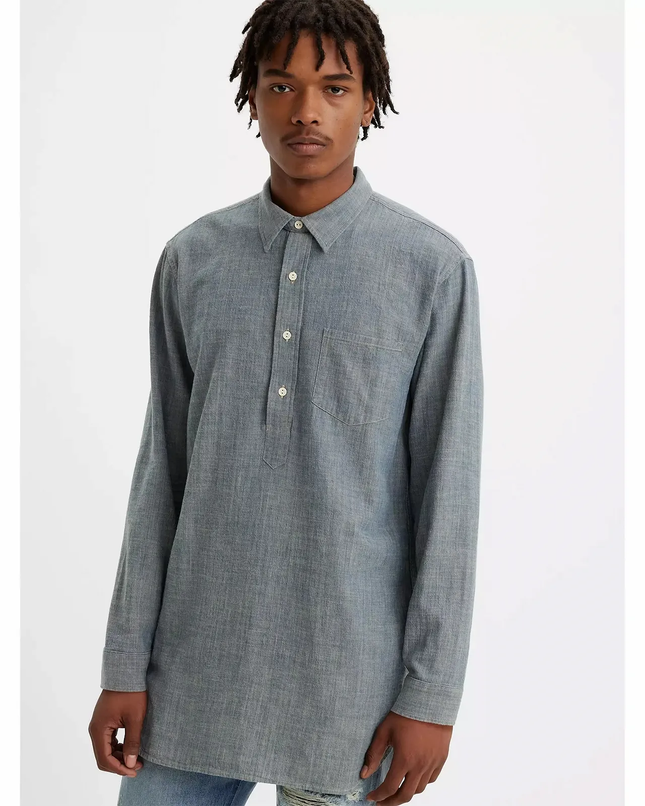 Чоловіча сорочка LEVIS SUNSET CHAMBRAY LVC BROADWAY - S, фото №1