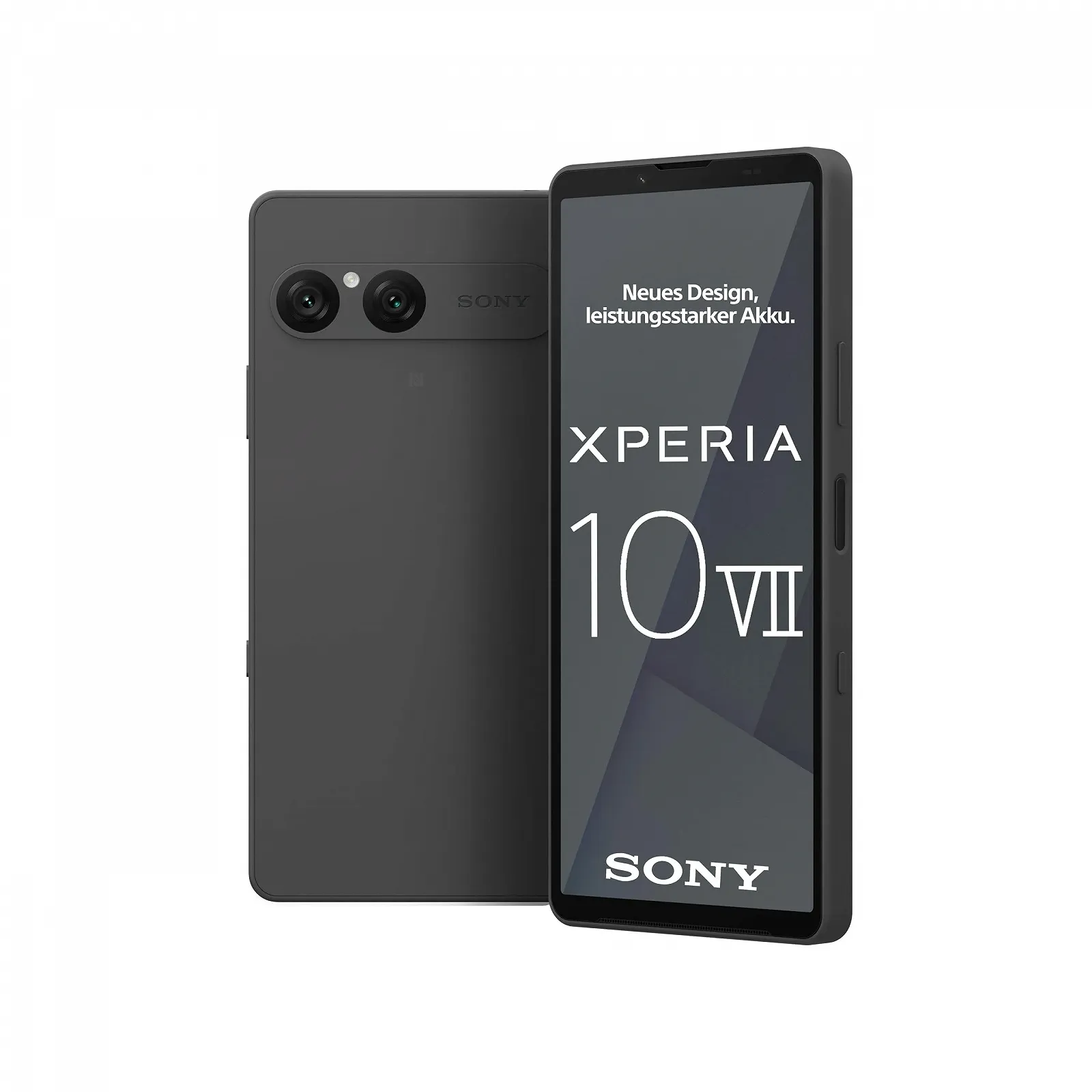 Смартфон Sony Xperia 10 VII, 6.1 дюйма, OLED, 120 Гц, 5000 мАч, Три фокусных расстояния, 3.5 мм аудио, Dual SIM Hybrid, Charcoal Black, фото №1