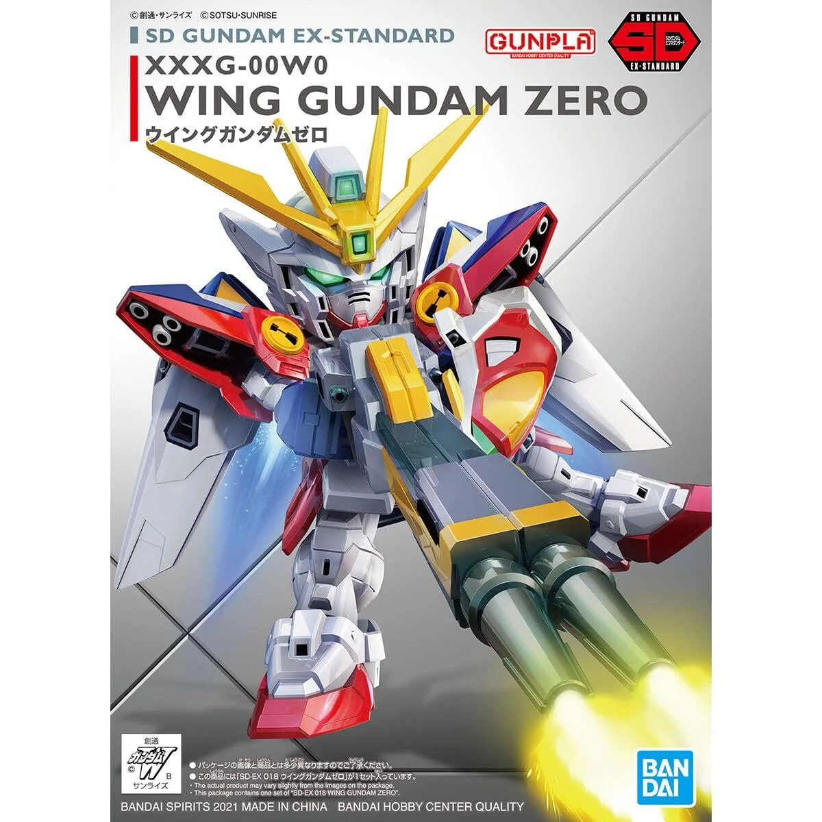 Фигурка Bandai SD Gundam EX Standard Wing Gundam Zero, фото №11