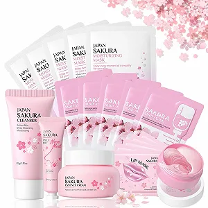 Набір для догляду за шкірою Sakura, 19 шт - Фото 1