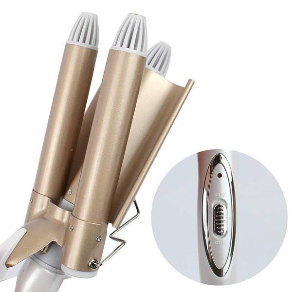 Тройная плойка Gemei GM 1988 Culer, фото №1 Тройная плойка Gemei GM 1988 Culer, фото №1