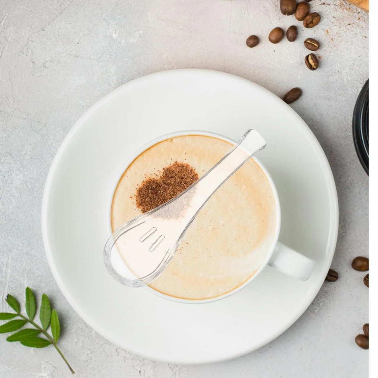 Ложка Суповая Kichvoe Стеклянная Прозрачная (2 шт), фото №6