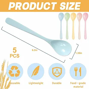 Ложка Пластикова (набір 5 шт.) synthetic.ua - Фото 1