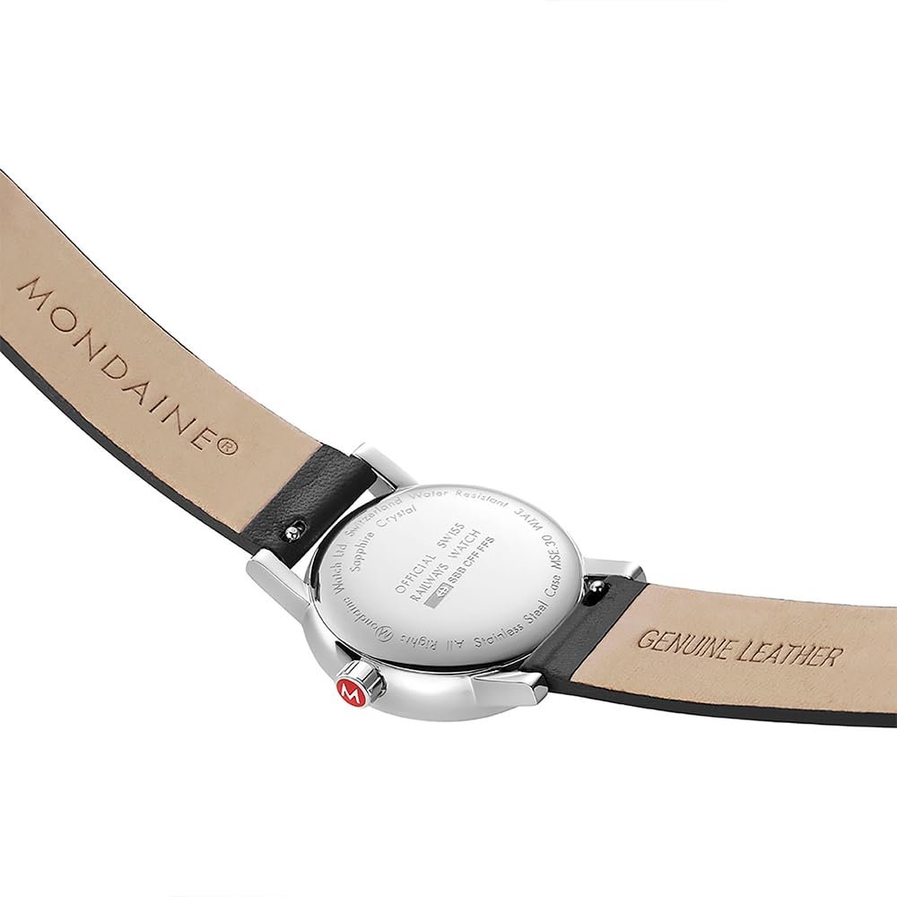 Жіночий аналоговий годинник Mondaine MSE.30110.LBV, сріблястий, браслет, фото №2 Жіночий аналоговий годинник Mondaine MSE.30110.LBV, сріблястий, браслет, фото №2