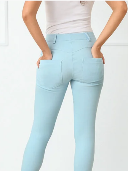 Женские брюки Fashion Woman GF000139 голубой р40, фото №2