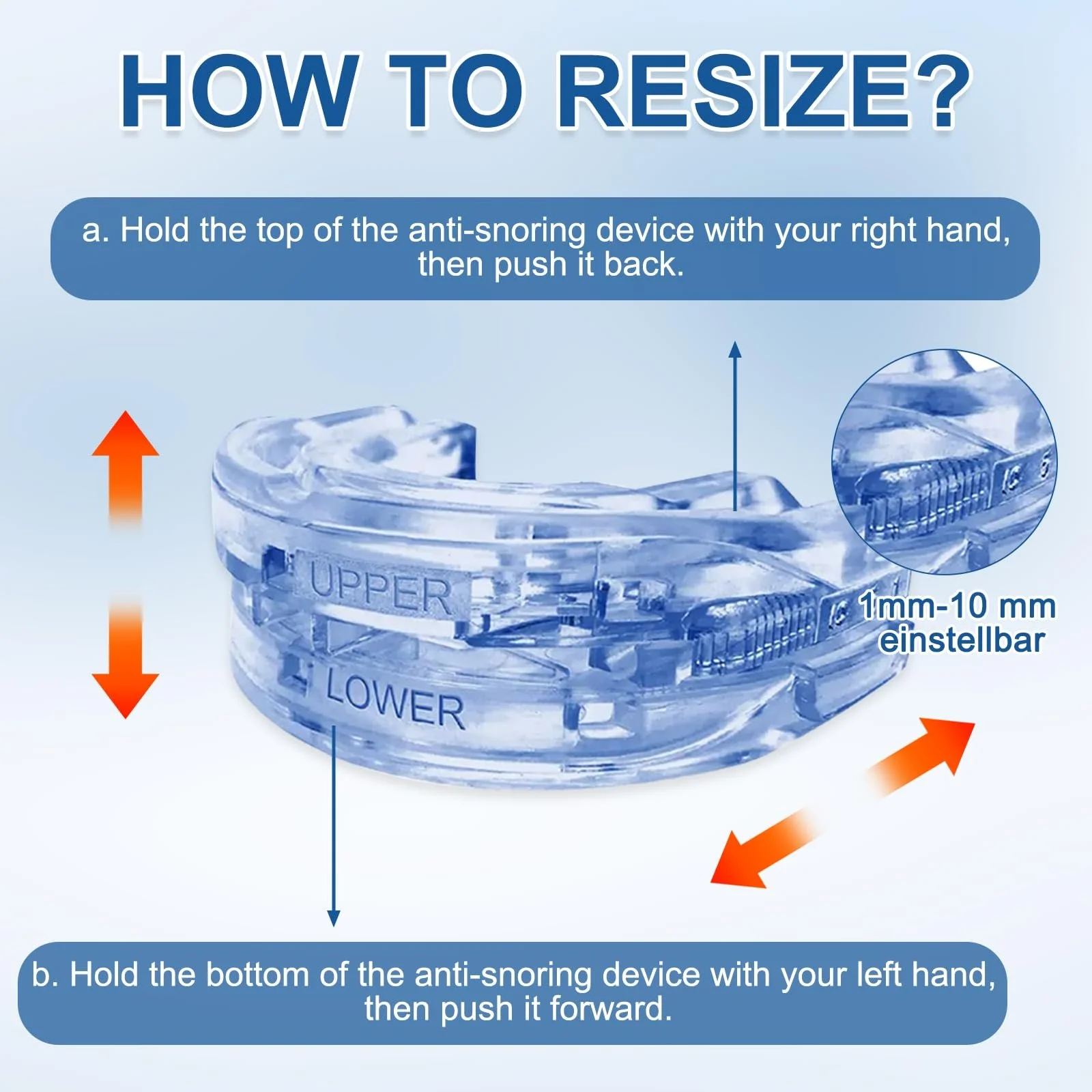 Нічна шина від хропіння для зубів, захист від скреготу зубами, фото №2 Нічна шина від хропіння для зубів, захист від скреготу зубами, фото №2