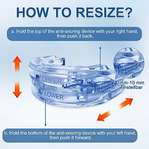 Нічна шина від хропіння для зубів, захист від скреготу зубами synthetic.ua - Фото 1