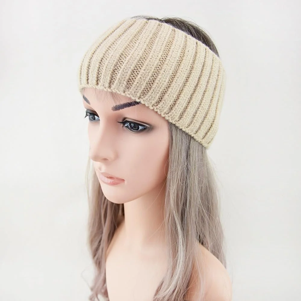 Пов'язка на голову зимова В'язана, фото №8 Пов'язка на голову зимова В'язана, фото №8