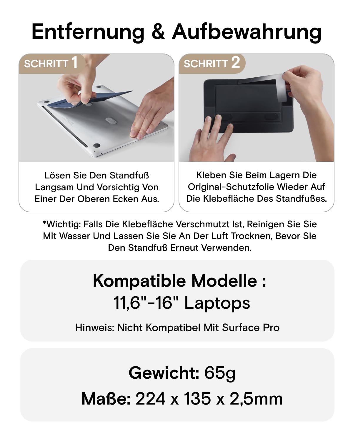 Підставка для ноутбука MOFT Invisible Airflow, з відкритим дизайном для відведення тепла, регульованим подвійним кутом, фото №9