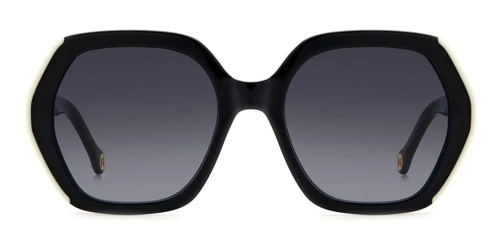 Сонцезахисні окуляри Carolina Herrera Her 0181/S 80s 55/20/145 Жіночі, 80S/9O Чорний Білий, 55, фото №2 Сонцезахисні окуляри Carolina Herrera Her 0181/S 80s 55/20/145 Жіночі, 80S/9O Чорний Білий, 55, фото №2