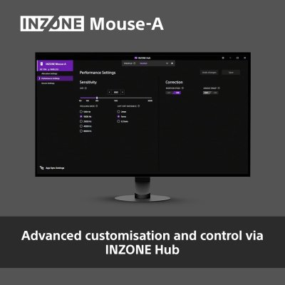 Мышка Sony INZONE Wireless/USB Black (MSEG500B.E), фото №12