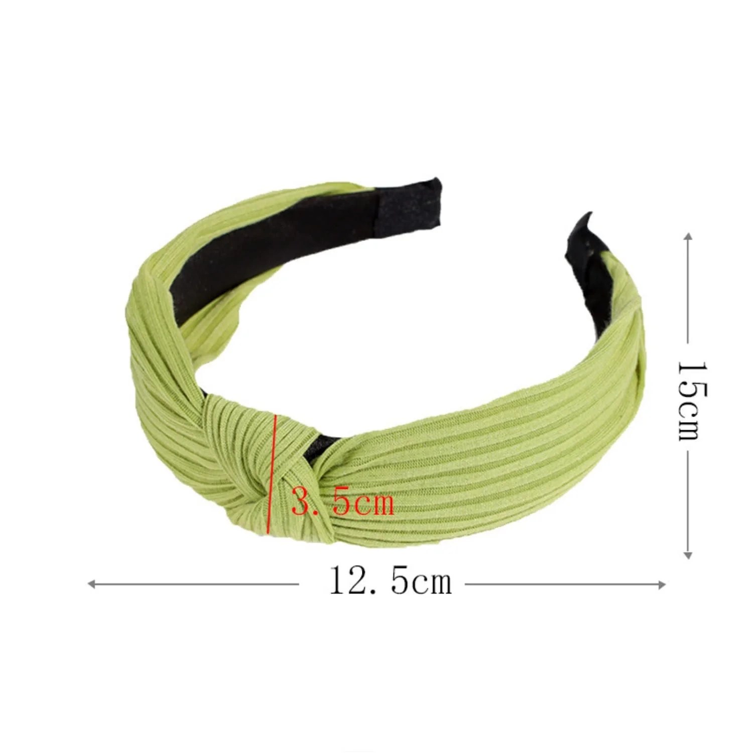 Жіночий обруч Однотонний, фото №2