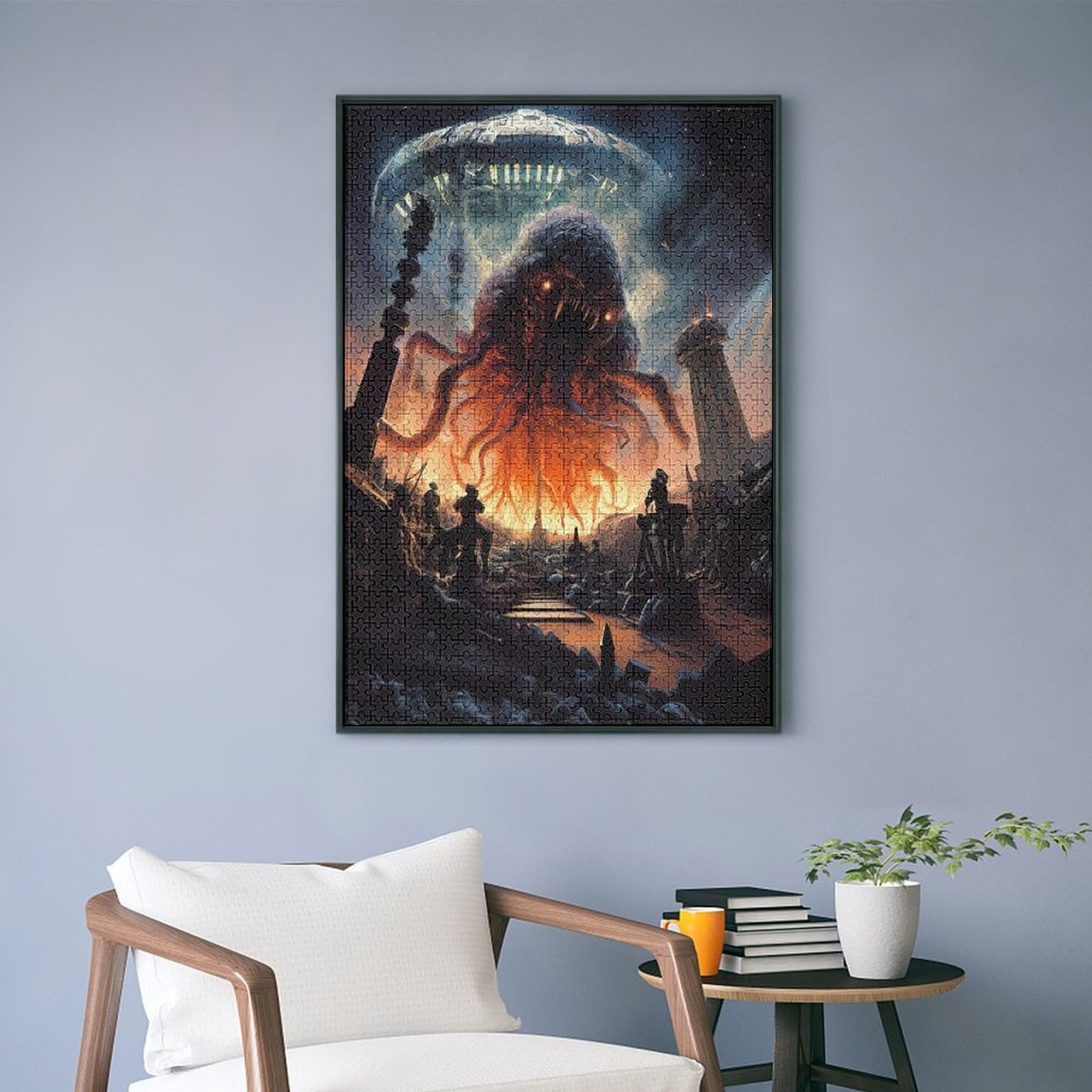 Пазл деревянный Cthulhu Invasion 1000 деталей 78 x 53 cm, фото №8