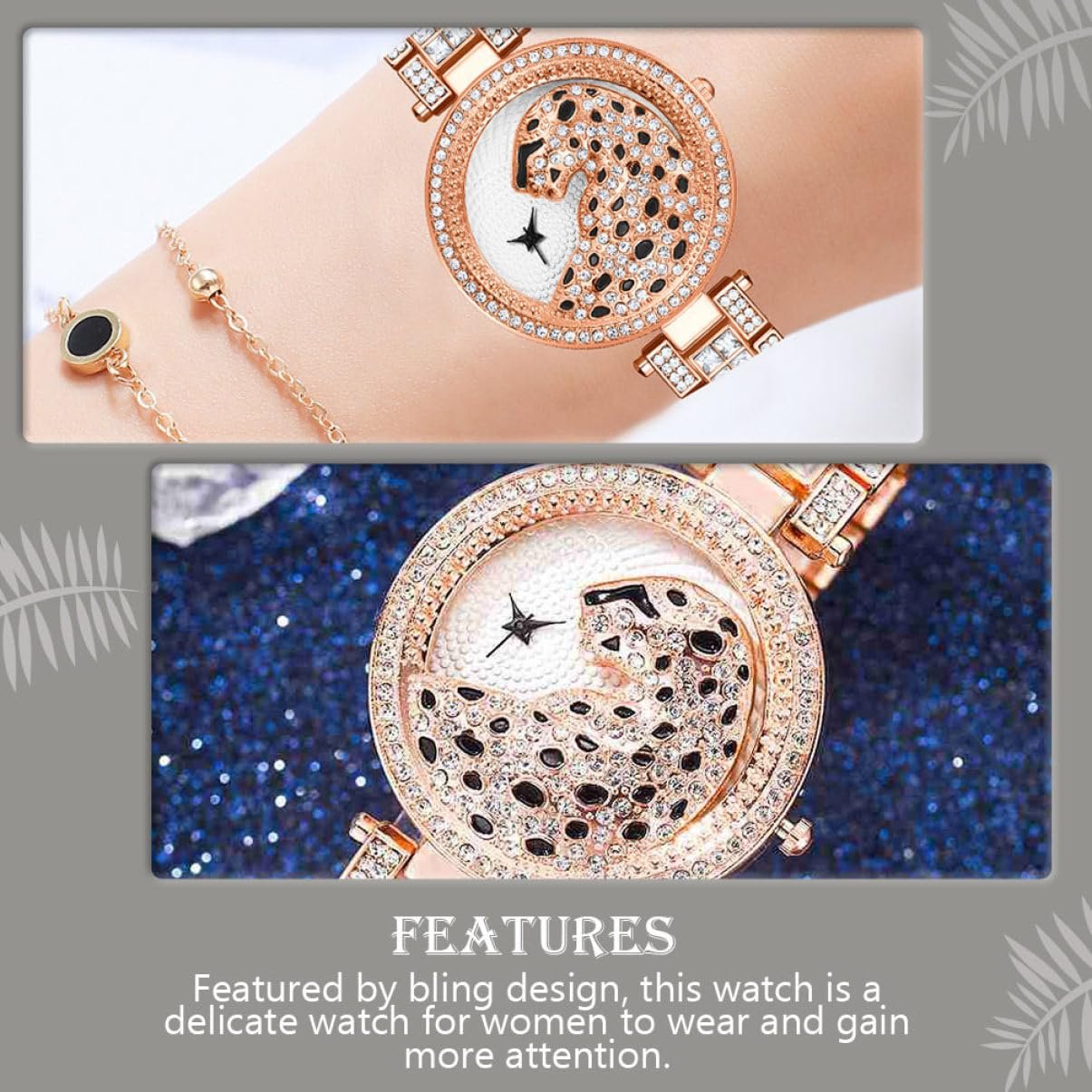 Кварцовий годинник LIFKOME для жінок,, стійкий до подряпин циферблат, фото №8