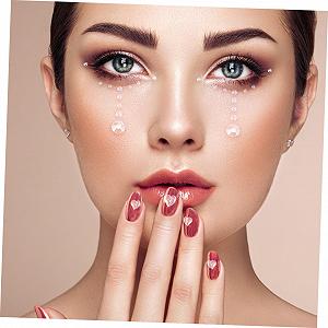 Стразы для ногтей FRCOLOR 4 листа, украшения для ногтей своими руками, маленькие подвески для ногтей, драгоценности для маникюра, украшения для ногтей для женщин, камни для лица-бабочки, аксессуары для нейл-арта synthetic.ua - Фото 1