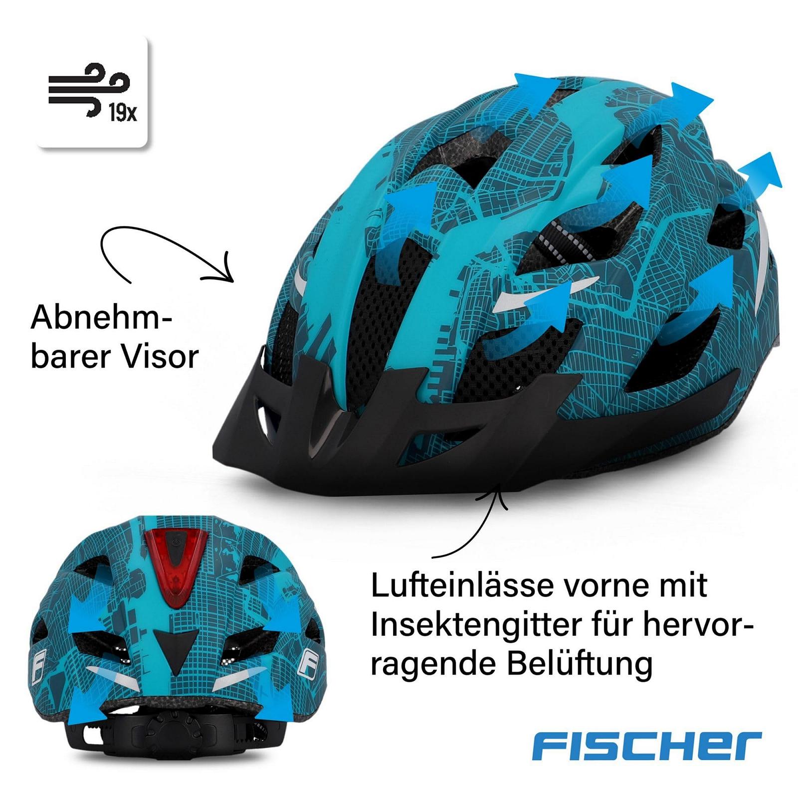 Шлем Fischer Urban Plus с LED-подсветкой, фото №9