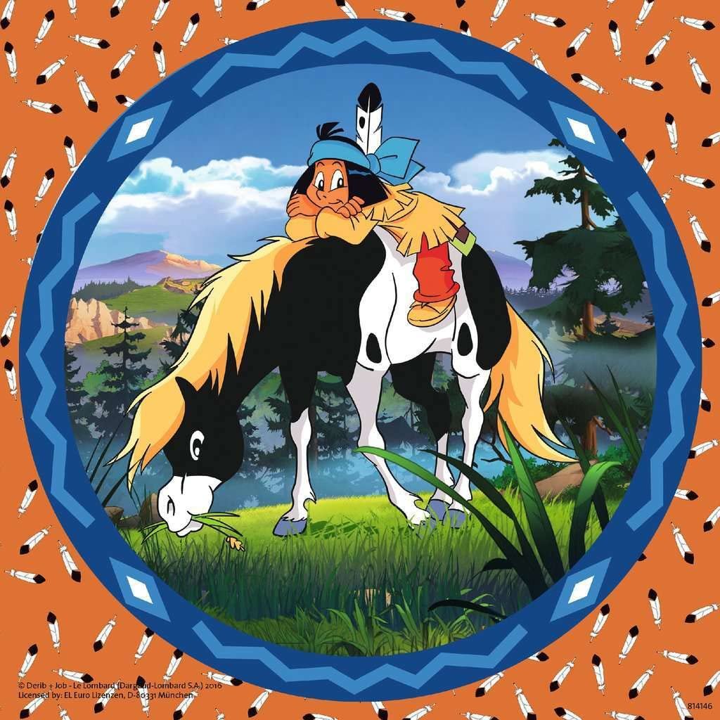 Пазл Ravensburger 80007 Yakari The Brave Indian 3 x 49 элементов, фото №3